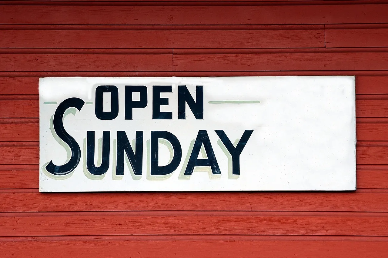 open sunday sign signage open business store retail text shop post message information nobody advertisement signage signage s